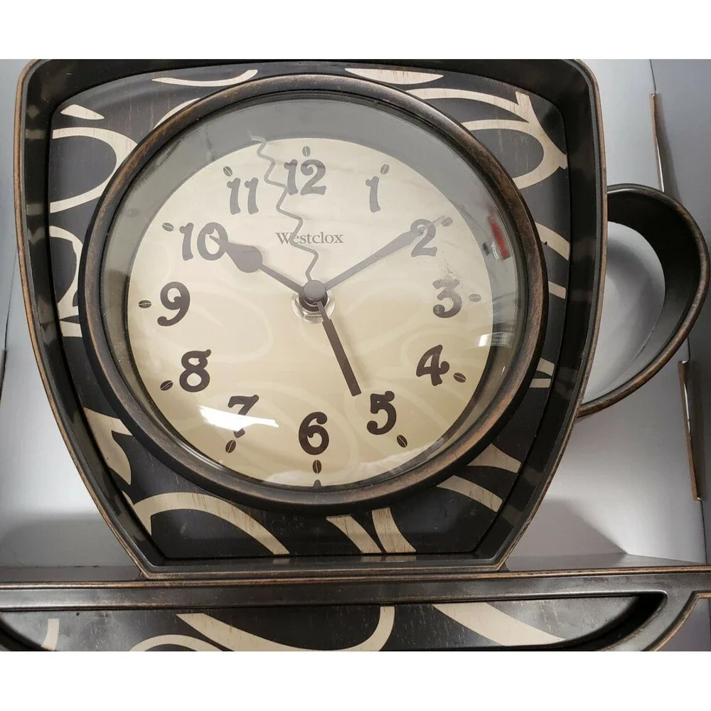 Plastic Kitchen Wall Clock, approx. 10.25